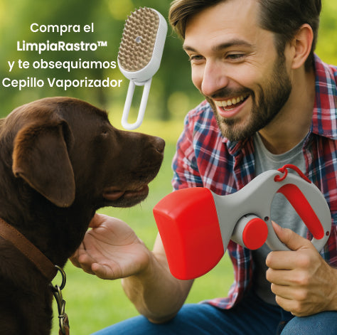 🟦 LimpiaRastro™ – Recogedor de popó portátil | Pasea con tu perro sin dejar rastro