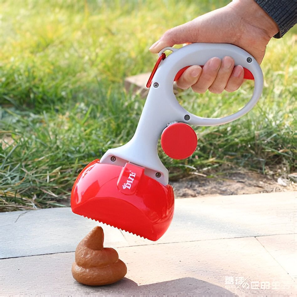 🟦 LimpiaRastro™ – Recogedor de popó portátil | Pasea con tu perro sin dejar rastro